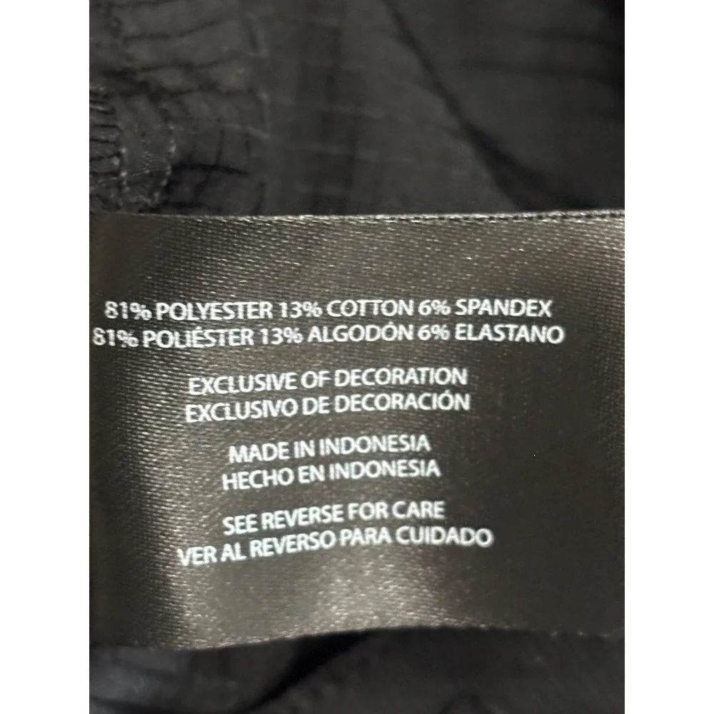 Banana Republic Mens Black Performance Golf Shorts Size 40 Elastic Waist 1559922
